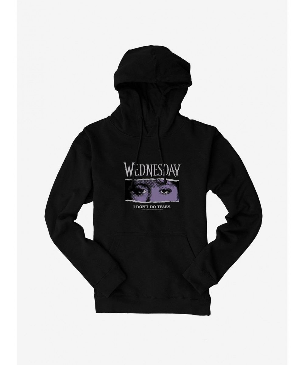 Premium Wednesday Eyes Don't Do Tears Hoodie $18.86 Hoodies