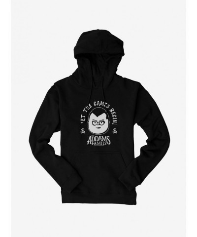 Big Sale The Addams Family Let The Games Begin Hoodie $18.86 Hoodies