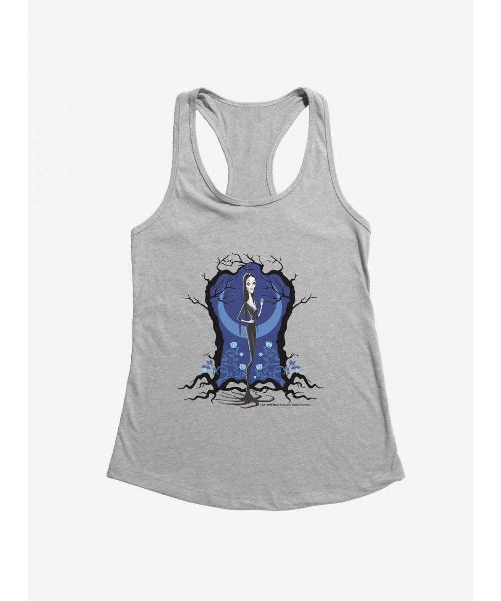 Exclusive The Addams Family 2 Morticia Blue Girls Tank $8.96 Tanks