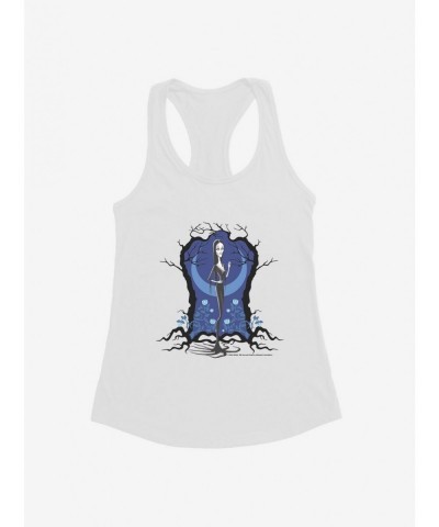 Exclusive The Addams Family 2 Morticia Blue Girls Tank $8.96 Tanks