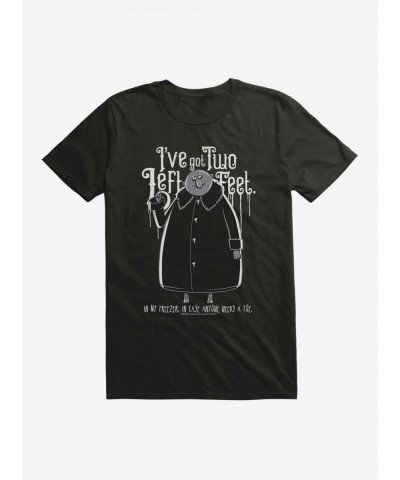 Discount Sale Addams Family Two Left Feet T-Shirt $10.76 T-Shirts