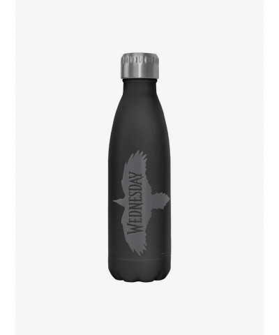 Pre-sale Discount Wednesday Nevermore Raven Water Bottle $7.97 Water Bottles