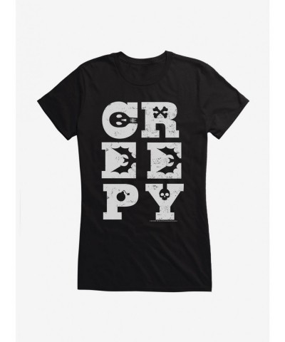 Absolute Discount Addams Family Creepy Girls T-Shirt $11.45 T-Shirts