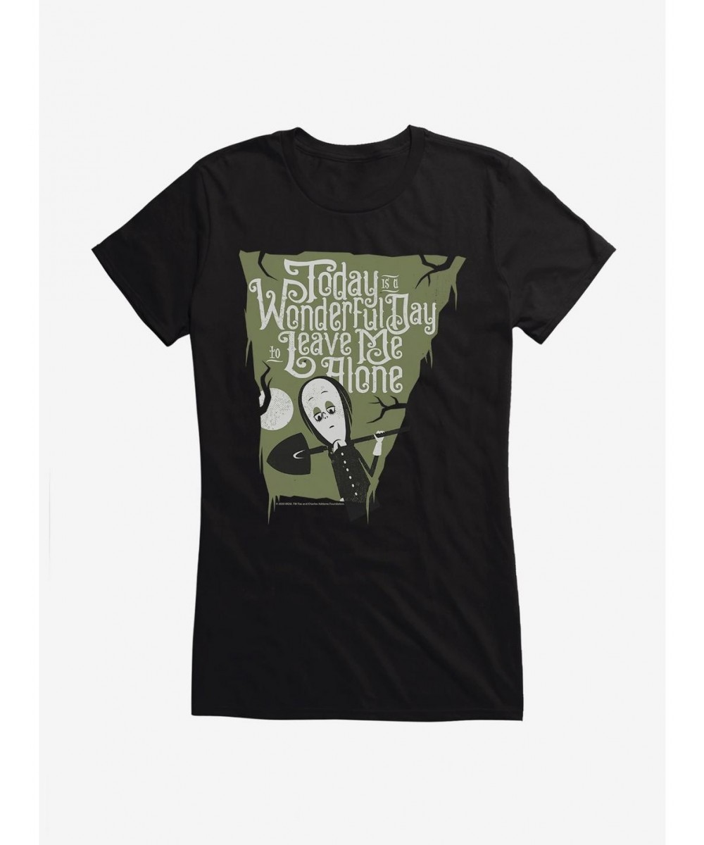 Wholesale Addams Family Leave Me Alone Girls T-Shirt $11.70 T-Shirts