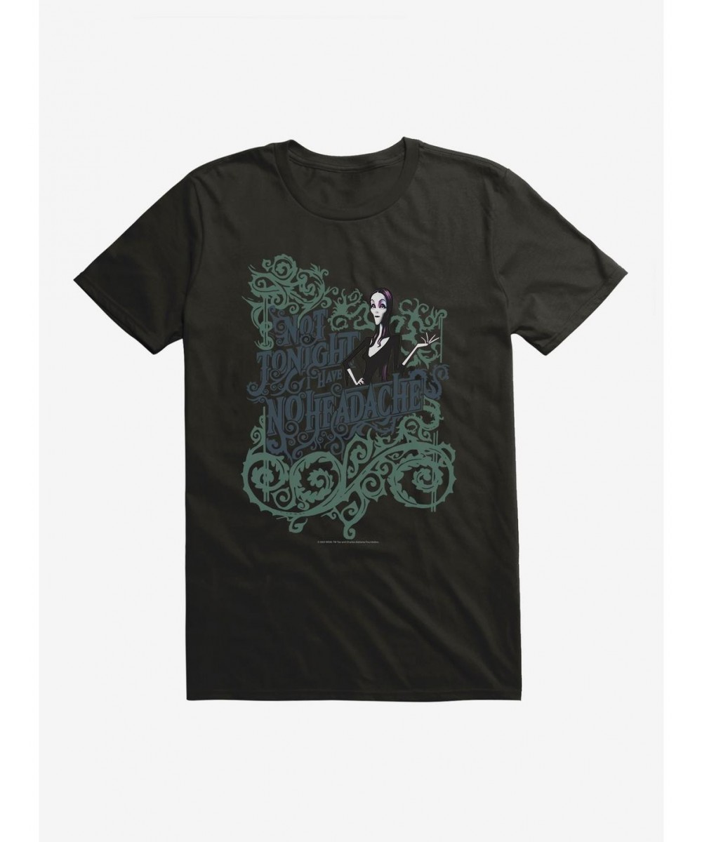 Big Sale Addams Family Not Tonight T-Shirt $10.28 T-Shirts