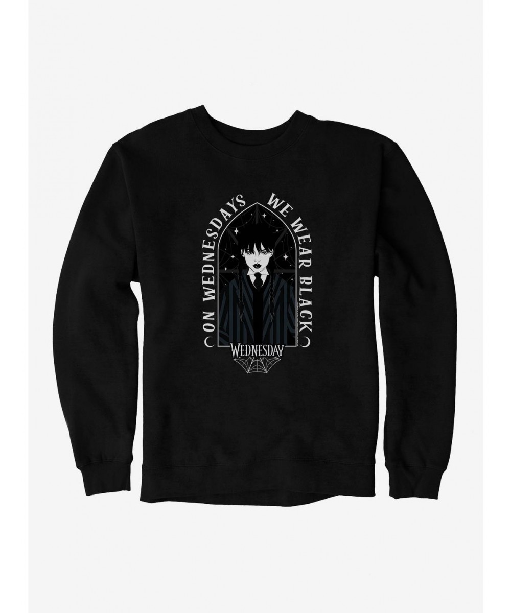 Value for Money Wednesday Wear Black Sweatshirt $11.07 Sweatshirts