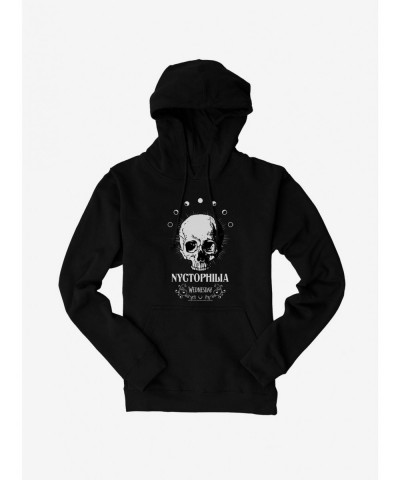 Low Price Wednesday Nyctophilia Hoodie $18.86 Hoodies