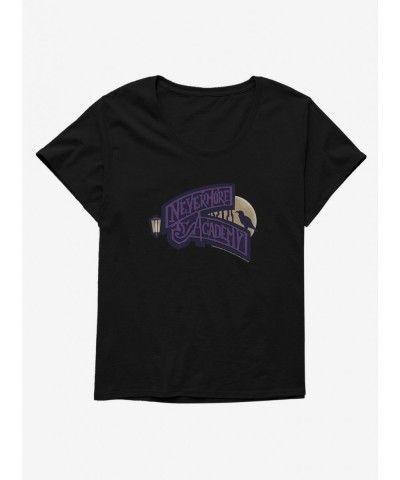 Value Item Wednesday Nevermore Academy Girls T-Shirt Plus Size $9.27 T-Shirts