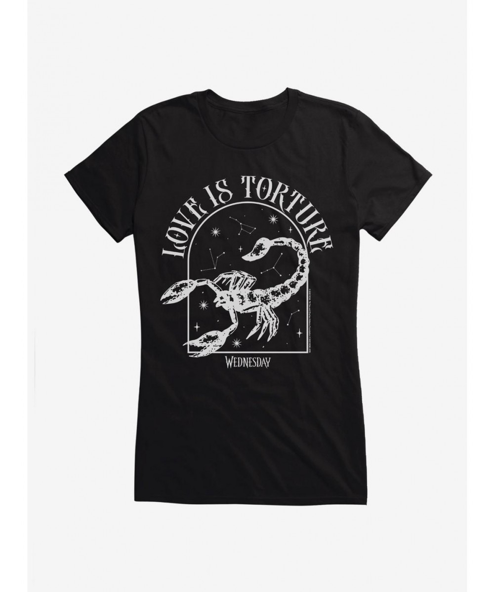 Wholesale Wednesday Love Is Torture Girls T-Shirt $11.21 T-Shirts