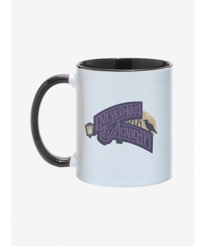 Clearance Wednesday Nevermore Academy Logo Mug $5.58 Mugs