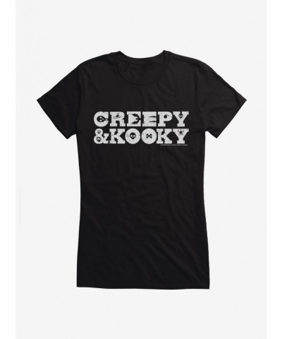 Value Item Addams Family Creepy & Kooky Girls T-Shirt $12.45 T-Shirts