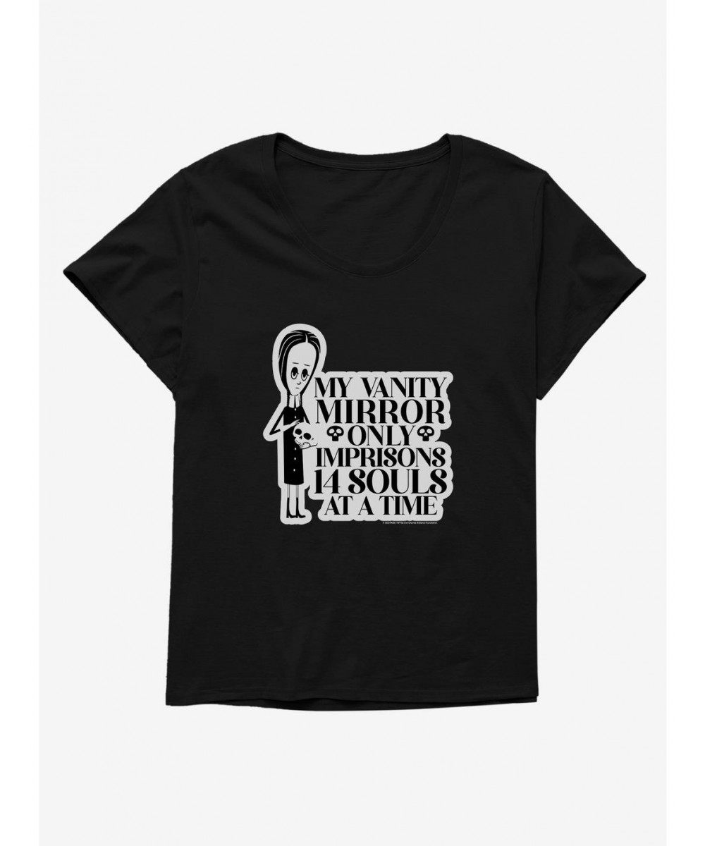 Exclusive Addams Family Movie 14 Souls At A Time Girls T-Shirt Plus Size $9.87 T-Shirts