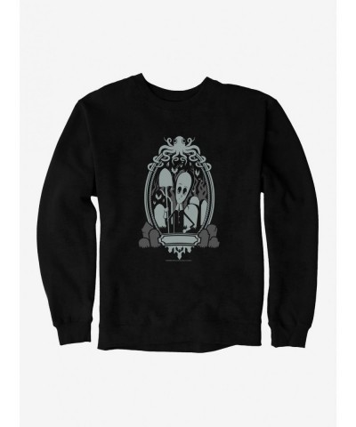 Festival Price The Addams Family Wednesday Addams Sweatshirt $11.44 Sweatshirts