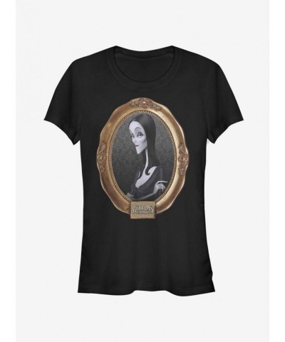 Exclusive Price The Addams Family Morticia Girls T-Shirt $9.21 T-Shirts