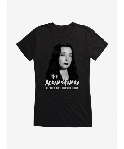 Hot Sale The Addams Family Morticia Addams Girls T-Shirt $11.95 T-Shirts