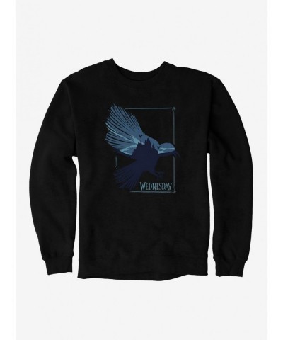 Exclusive Price Wednesday TV Series Raven Sweatshirt $11.07 Sweatshirts