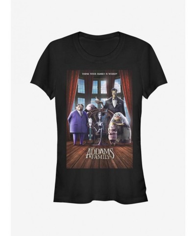 Special The Addams Family Theatrical Poster Girls T-Shirt $9.96 T-Shirts