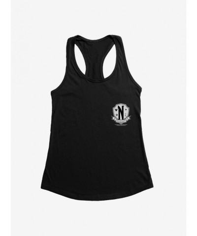 Limited Time Special Wednesday Nevermore Academy Crest Girls Tank $9.21 Tanks