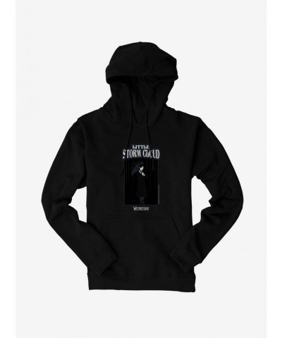 Crazy Deals Wednesday Little Storm Cloud Portrait Hoodie $19.31 Hoodies