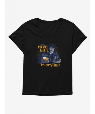 New Arrival Wednesday Hive Life Girls T-Shirt Plus Size $8.97 T-Shirts