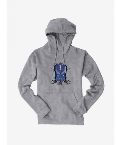 Exclusive Price The Addams Family 2 Morticia Blue Hoodie $20.21 Hoodies