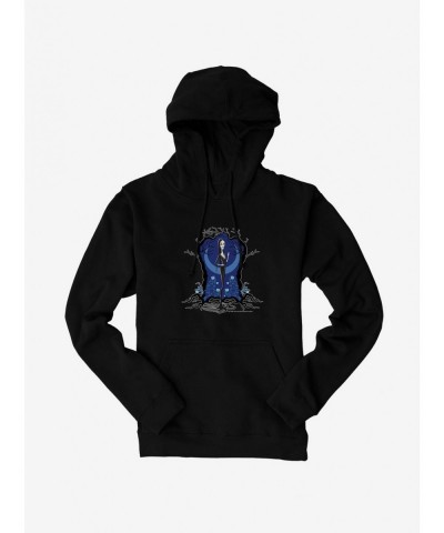 Exclusive Price The Addams Family 2 Morticia Blue Hoodie $20.21 Hoodies