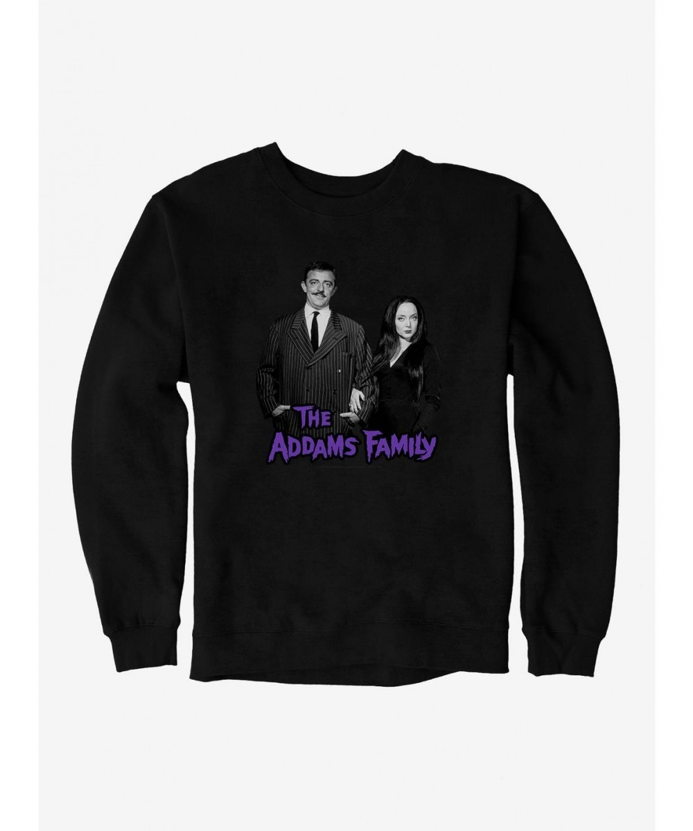 High Quality The Addams Family Gomez And Morticia Addams Sweatshirt $16.97 Sweatshirts