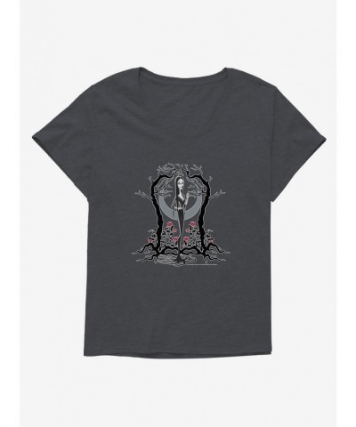 High Quality The Addams Family 2 Morticia Girls T-Shirt Plus Size $11.06 T-Shirts