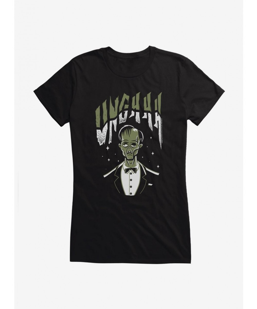 Hot Selling Addams Family Movie Caricature Lurch Unghhh Girls T-Shirt $10.21 T-Shirts