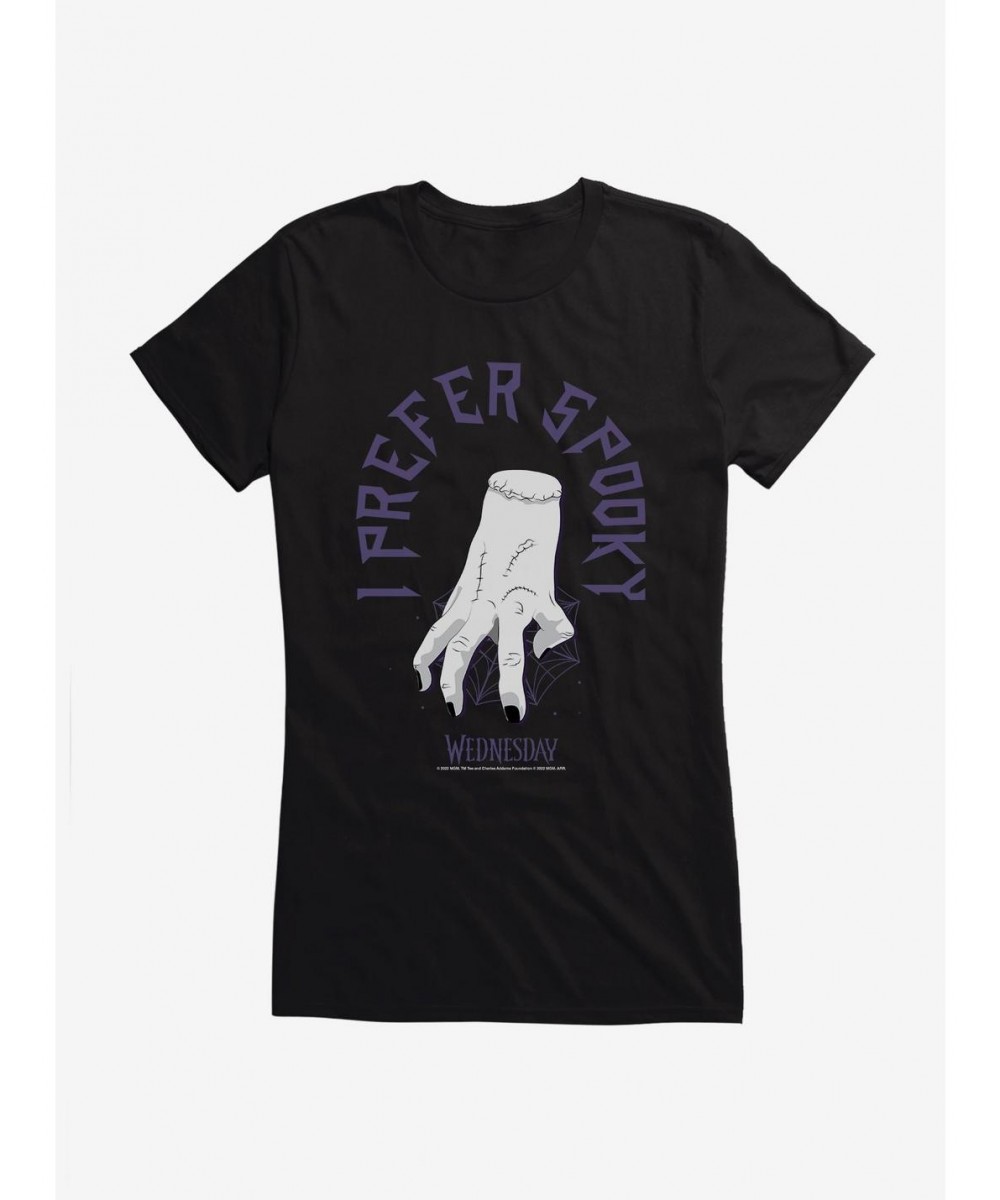 Exclusive Price Wednesday I Prefer Spooky Girls T-Shirt $12.45 T-Shirts