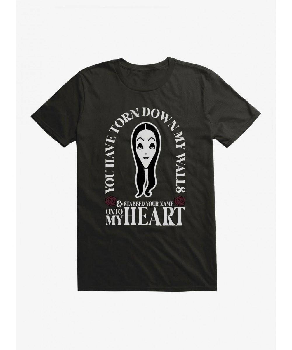 High Quality Addams Family Movie Torn Down My Walls T-Shirt $9.08 T-Shirts