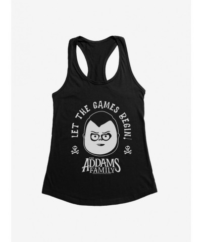 New Arrival Addams Family Movie Let The Games Begin Girls Tank $7.72 Tanks