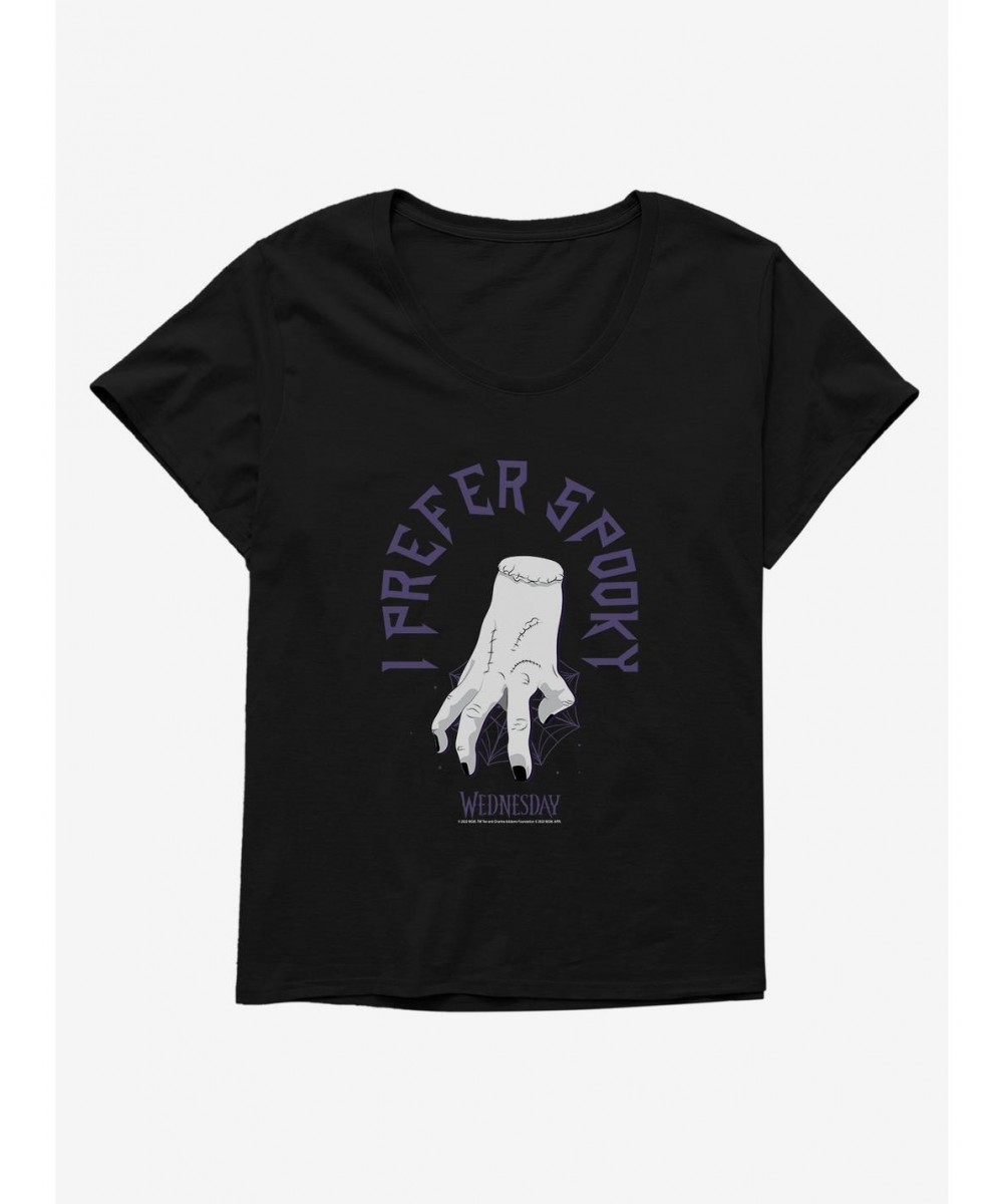 Best Deal Wednesday I Prefer Spooky Girls T-Shirt Plus Size $14.65 T-Shirts