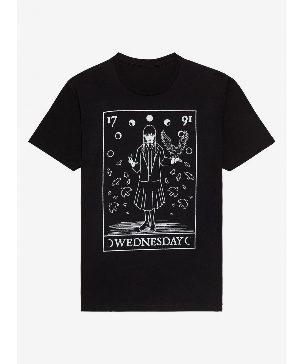 Premium Wednesday Tarot Card T-Shirt $11.23 T-Shirts