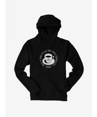 Hot Sale Wednesday Weathervane Drip Coffee Hoodie $20.21 Hoodies