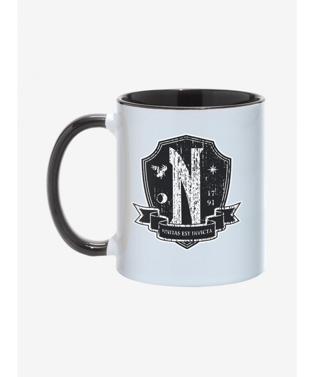 Fashion Wednesday Nevermore Motto Unity Is Invincible Mug $7.44 Mugs