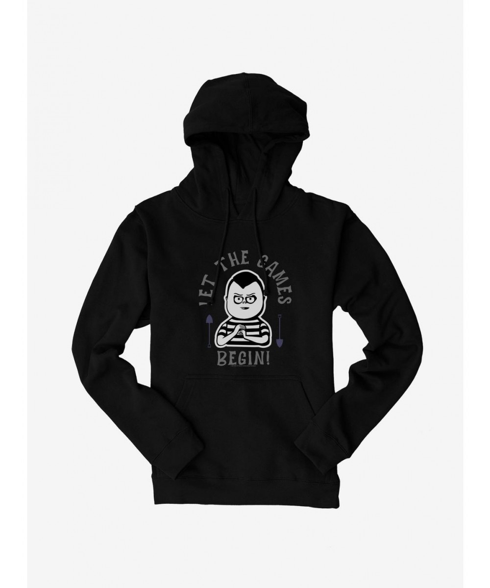 Wholesale The Addams Family Games Begin Hoodie $22.45 Hoodies