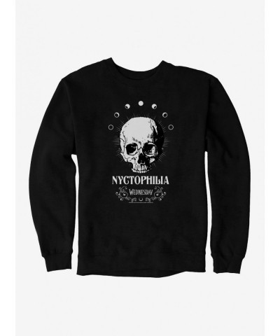 Absolute Discount Wednesday Nyctophilia Sweatshirt $17.34 Sweatshirts