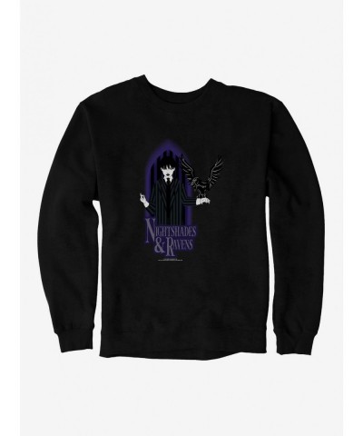 Sale Item Wednesday Raven Sweatshirt $12.92 Sweatshirts