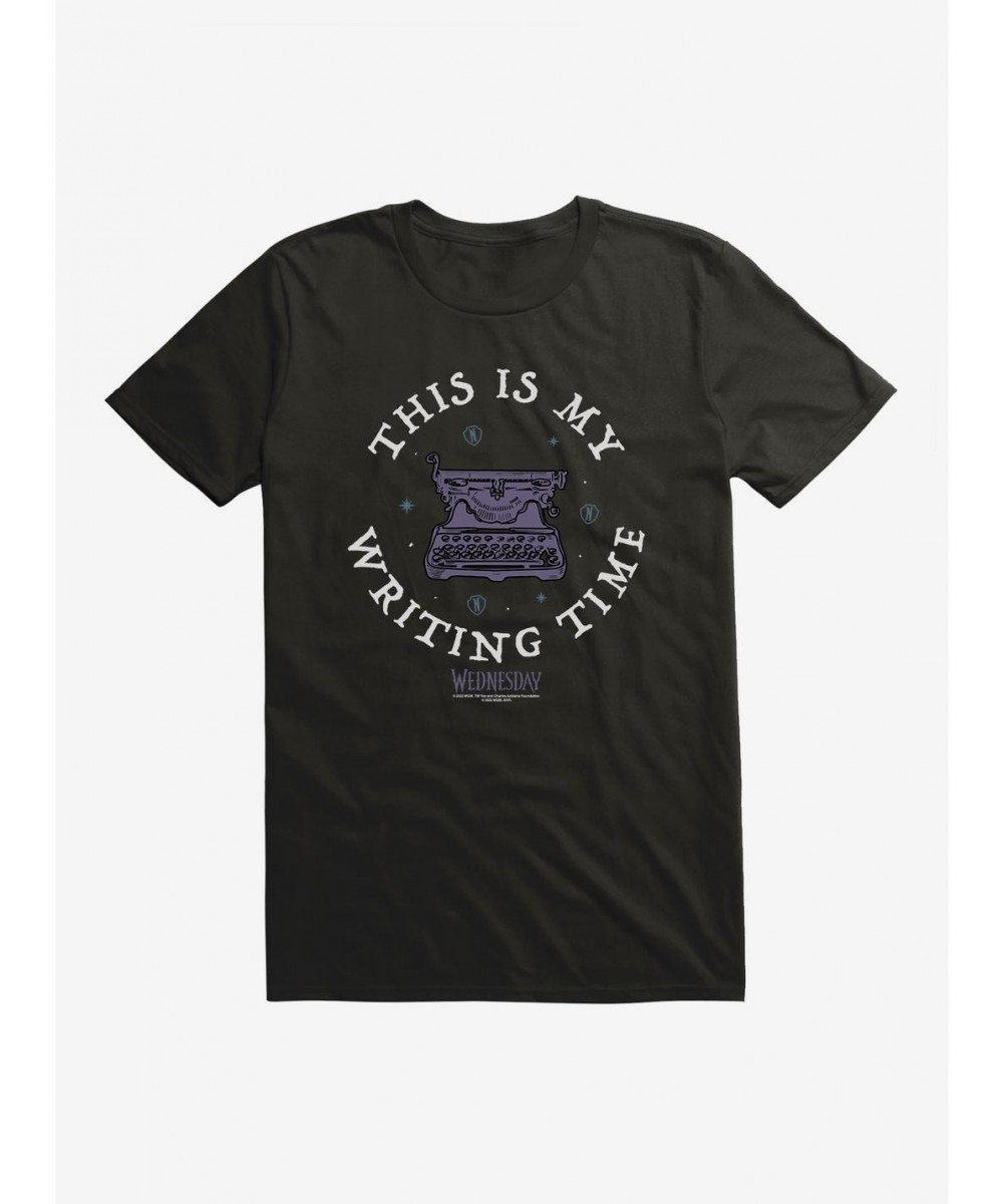 Hot Sale Wednesday This Is My Writing Time T-Shirt $9.32 T-Shirts