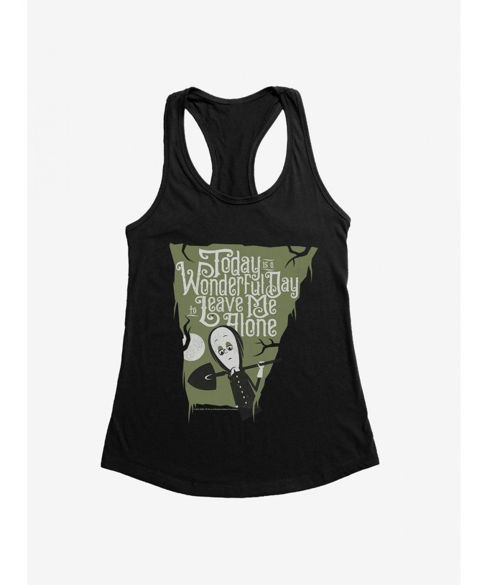 Unique Addams Family Leave Me Alone Girls Tank $8.72 Tanks