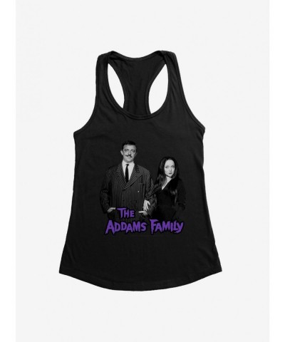 New Arrival The Addams Family Gomez And Morticia Addams Girls Tank $11.21 Tanks