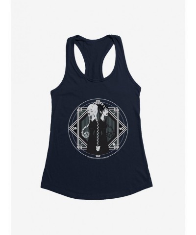 Discount Sale Wednesday TV Series Goody And Wednesday Addams Girls Tank $9.21 Tanks