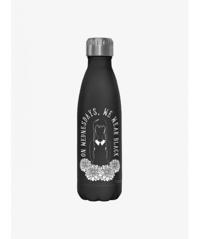 Seasonal Sale Wednesday We Wear Black Water Bottle $7.97 Water Bottles