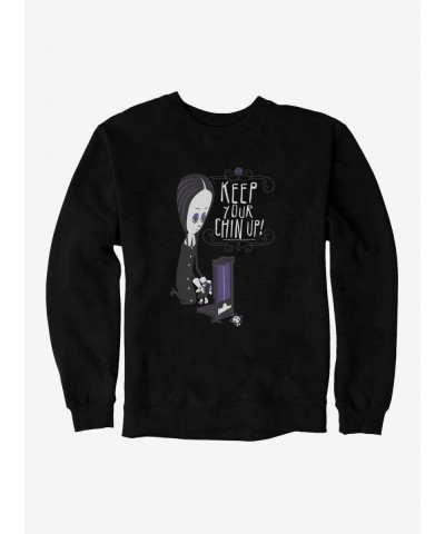 Value Item The Addams Family Keep Your Chin Up! Sweatshirt $18.45 Sweatshirts