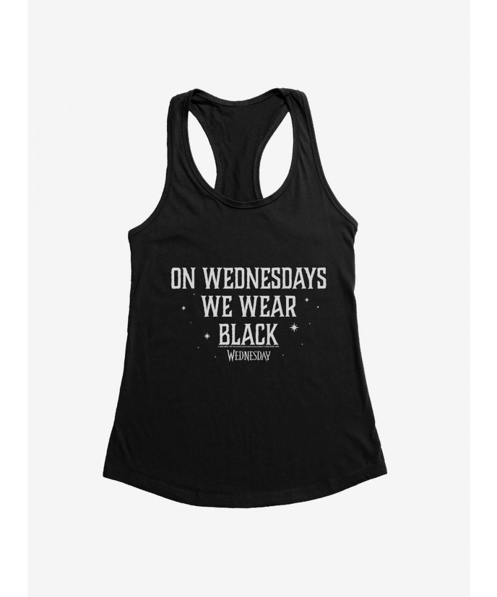 Special Wednesday On Wednesdays We Wear Black Girls Tank $10.96 Tanks