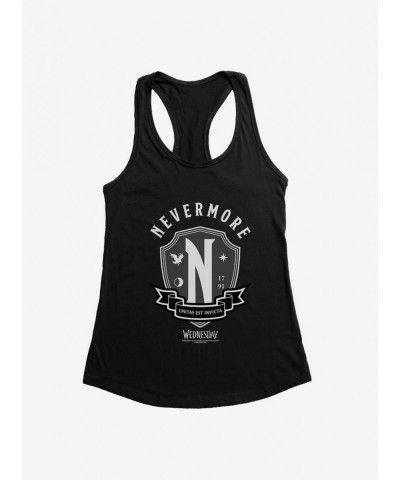 Big Sale Wednesday Nevermore Academy Emblem Girls Tank $9.46 Tanks