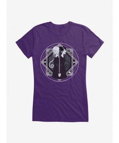 Fashion Wednesday TV Series Goody And Wednesday Addams Girls T-Shirt $10.46 T-Shirts