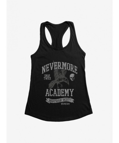 Exclusive Wednesday Nightshade Society Girls Tank $9.71 Tanks