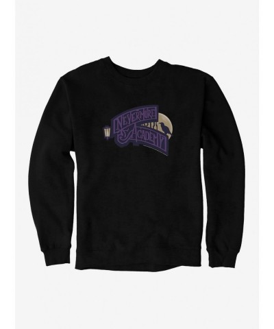 Trendy Wednesday Nevermore Academy Sweatshirt $14.76 Sweatshirts